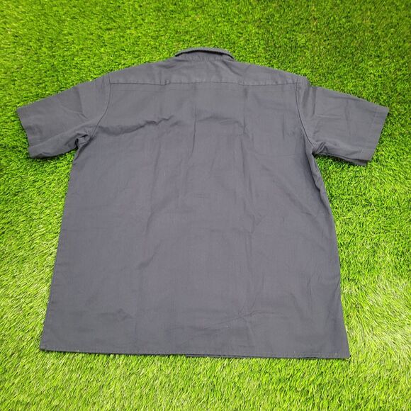 DICKIES Workwear Button Shirt XL 26x32 Blue - Picture 2 of 14